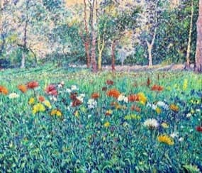 Nature, Uninterrupted — Oil on canvas by Abid Khan