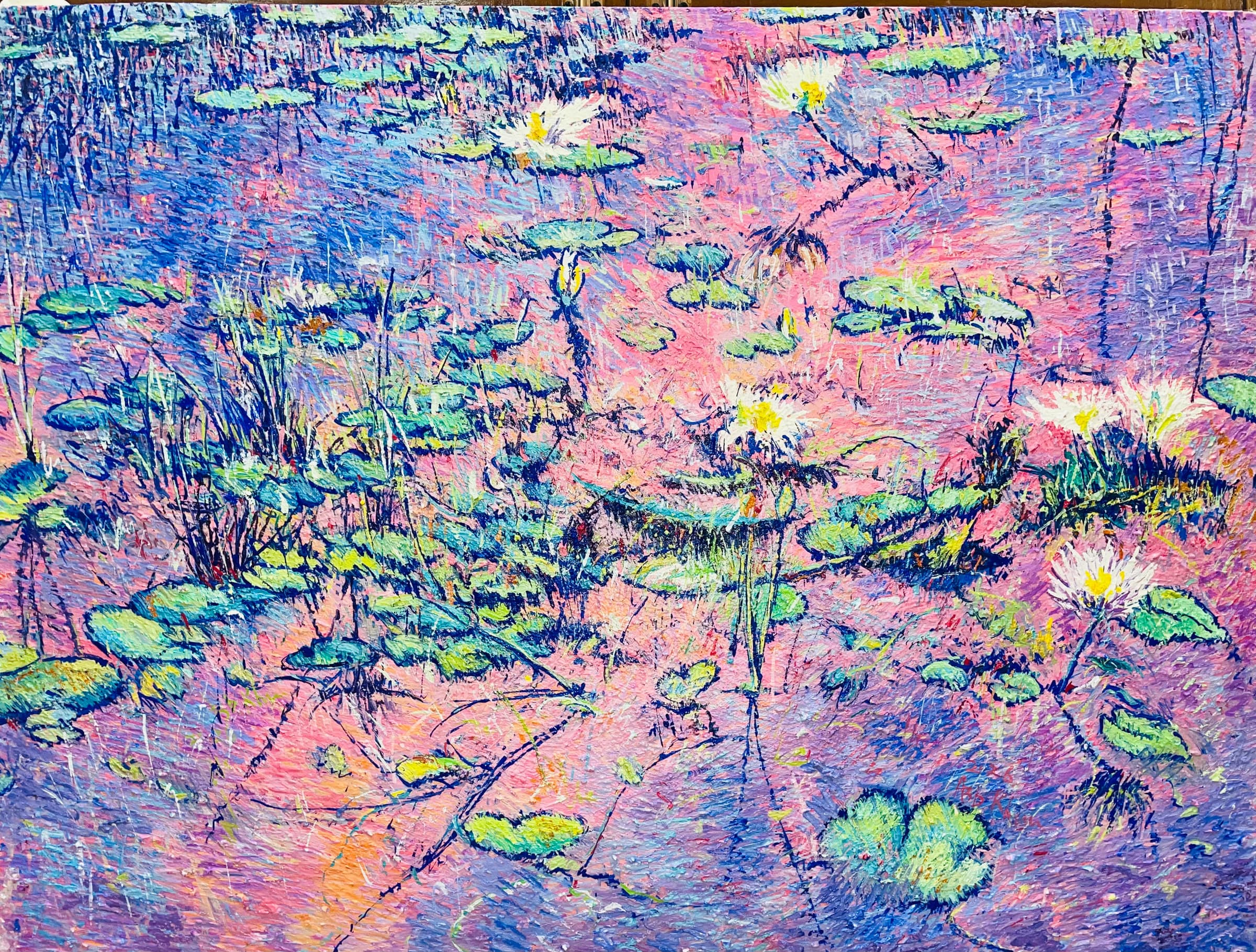 Painting by Abid Khan